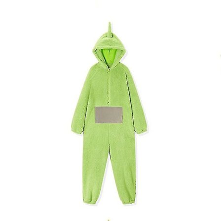 Teletubbies One Piece Pyjamas Voksen fortykket korallfleece