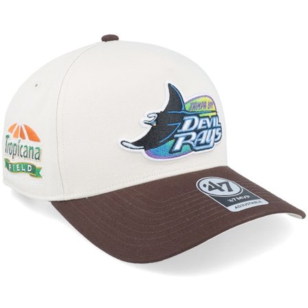 47 Brand - MLB Bege adjustable Boné - Hatstore Exclusive x Tampa Bay Rays Coops Dua Sure Shot Mvp Dt Sand/Brown Adjustable @ Hatstore