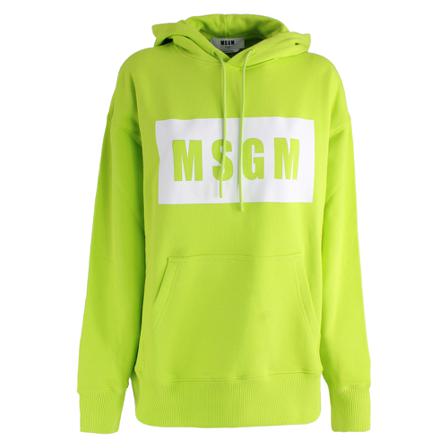 Msgm, Sweatshirt Geel, Heren, Maat:L