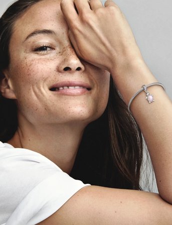 Pandora Sea Turtle Sterling Silver Dangle With Frosted Dichroic Pink Murano Glass, Regal Purple And Phlox Pi - Silver - ONE SIZE