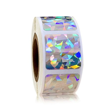 Skrab af klistermærker Belægningsetiketter DIY-lotteriseddel