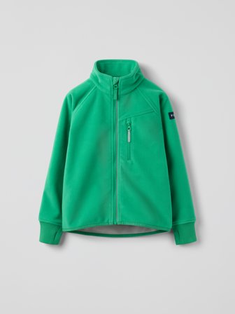 Polarn O. Pyret - Windproof fleece jacket - 98 - Childrenswear - green