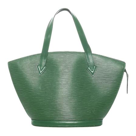 Louis Vuitton Vintage, Pre-owned Epi Saint Jacques PM Short Strap Leather Groen, Dames, Maat:ONE Size