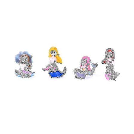 4kpl Akvaario Kalasäiliö Pieni Merenneito Koriste Miniatyyri Figuurit Tee-se-itse Pöytä Käsityö Tarvikkeet Deco