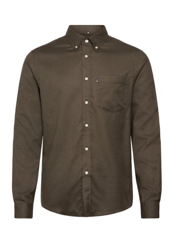 Lexington Clothing | Casual Solid Flannel B.d Shirt | S