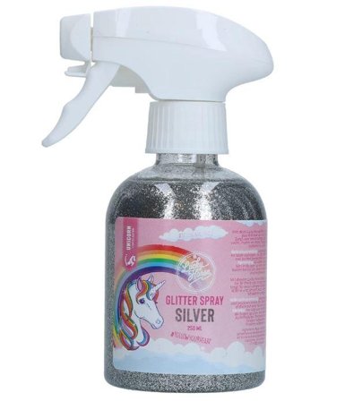 Holland Animal Care Lucky Horse Unicorn Glitterspray - Sølv