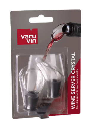 Vacu Vin Wine Server Crystal set/2 Köksredskap Svart 5,8x3,6x3,3cm