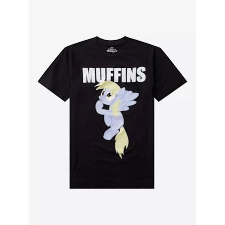 My Little Pony Muffins T-skjorte Unisex Bestselgere digitaltrykk ROCKINSTONE