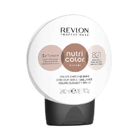 Revlon Professional Nutri Color Filters 821 Silver Beige Hårfärg Unisex 240 ML