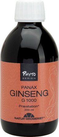 Natur Drogeriet Ægte Panax Ginseng G 1000 300 ml, Helse & Madvarer, Protein & Energi, Ginseng