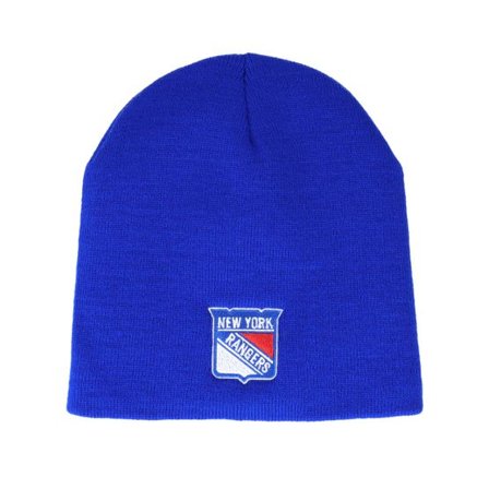 American Needle - NHL Blå traditionalbeanie Beanie - New York Rangers Cuffless Knit Royal Beanie @ Hatstore