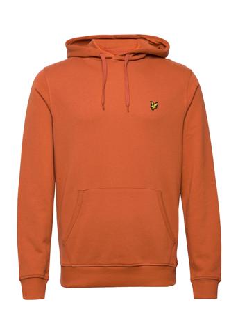 Pullover Hoodie Hettegenser Genser Oransje Lyle & Scott*Betinget Tilbud