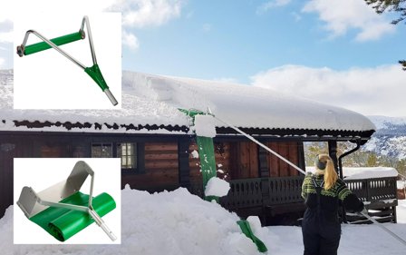 Snowfall Deluxe Snømåker for tak