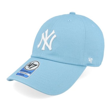 47 Brand - MLB Blå unconstructed Keps - New York Yankees MLB Clean Up Cap Columbia Dad Cap @ Hatstore