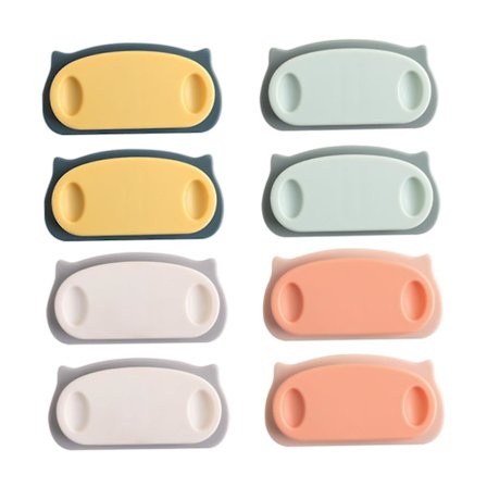 16 stk. ledningsholder Ledningsorganisering Tidy Apparat Kabelclips Søm Ledningsholdere Kabelklammer