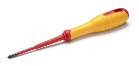 Hultafors 446015 Skruvmejsel för Pozidriv, isolerad 1000 volt PZ 1 x 100 VDE, Skruva
