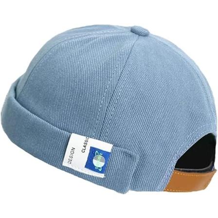 Ämpärihattu Miehet Docker Beanie Naiset Lakki Uusi Kaupunkityyli Kääritty Reuna