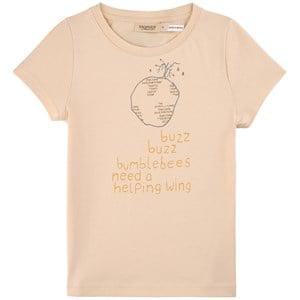 Kids - MarMar Copenhagen Off White Charity T-Shirt 104 cm (3-4 Years) - All in ones - 104 cm (3-4 Years) - White