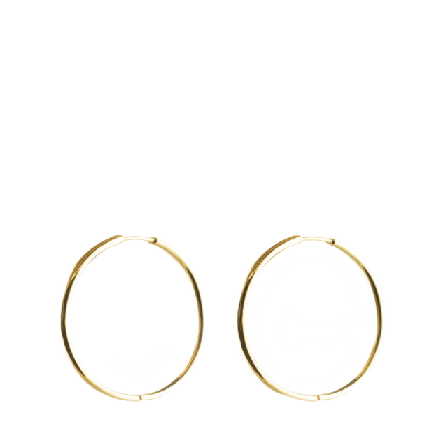 Syster P Örhängen Beloved Medium Hoops Gold Dam Guld ONESIZE