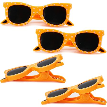 Rantapyyheklipsit aurinkotuoleille, 4 kpl muodikkaita aurinkotuolikiinnikkeitä