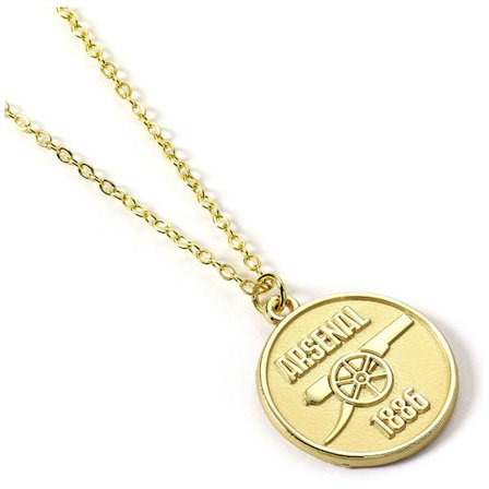 Arsenal Halsbånd i Guld Finish Crest