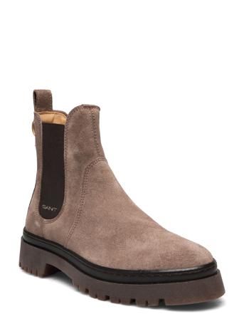 Aligrey Chelsea Boot Shoes Chelsea Boots Brun GANT*Betinget Tilbud