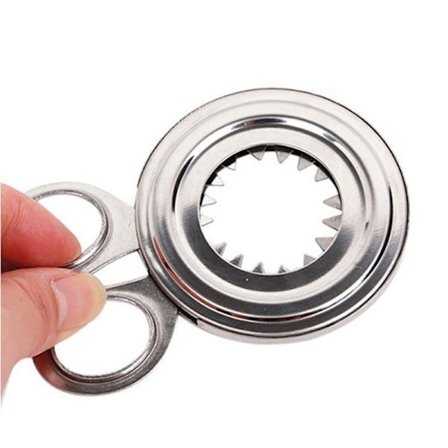 1 x Æg Cutter i Rustfrit Stål Æg Åbner Æg Cutter Æg Saks