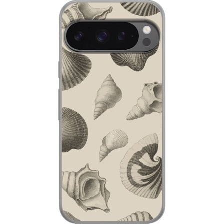Kompatibel Mobilcover til Google Pixel 9 Pro XL Beige retro design