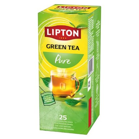 LIPTON Te grönt, äkta, 25 inslagna påsar 25/fp - Lyreco - Kök och servering - Kaffe och te - Te