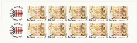 Monaco 1989 - YT C4 (10x 1670) - Postfrisk hæfte