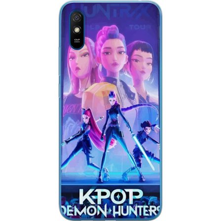 Kompatibelt Mobilskal till Xiaomi Xiaomi Redmi 9AT Trendiga KPop Demon Hunters docka figur