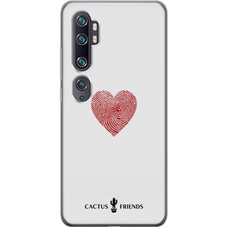 Yhteensopiva Puhelinkuori Xiaomi Xiaomi Mi Note 10 Cactus and Friends - Fingerprint Love