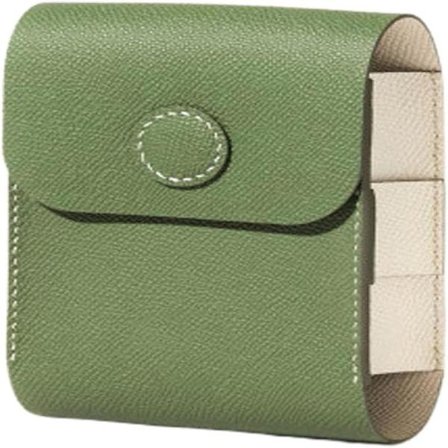 Golf-etäisyysmittarin vyölaukku (vihreä) - Golf-etäisyysmittarin nahkainen st