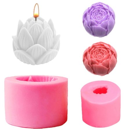 IC Lotuskukka ja Ruusun Muotit Suklaalle