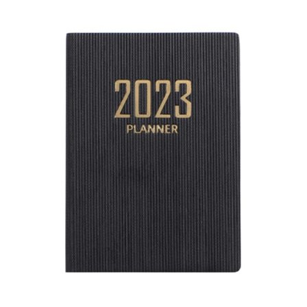 IC 2023 Daglig Planlegger Notatbok Bærbar A7 Lommekalender 60 ark/120 sider