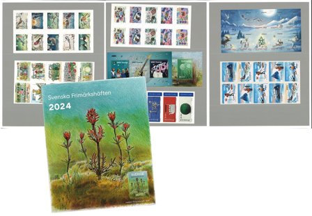 Sverige - Årsmappe med hæfter 2024 - Årsmappe hæfter