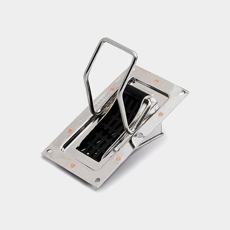 Ralo automático de embarcação Andersen Automatic Bailer Super Max, passante, montagem interna, 78 x 135 mm (dimensão externa) / 54 x 110 mm (dimensão 