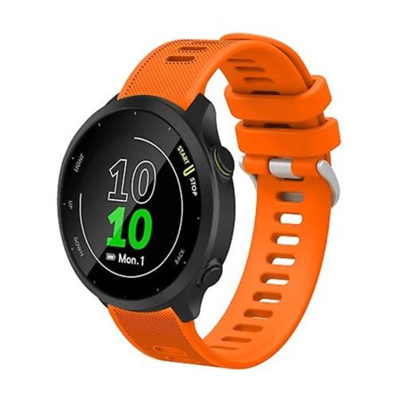 För Garmin Vivomove Sport 20mm Silikon Twill watch