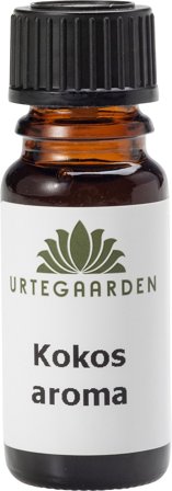 Urtegaarden Kokos Aroma 10 ml, Helse & Madvarer, Snacks, Lav-selv-slik