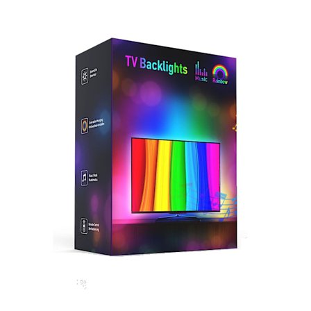 RGB LED Wifi Smart TV-bakgrundsbelysning USB 5V IP44 Ambient Light Strip Smart String Light Strip
