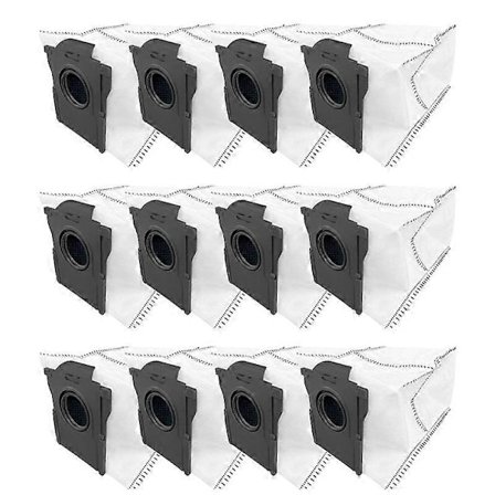 12 st Dammsugarpåsar för L10s Plus, L10s Pro Ultra Heat, X30 Ultra, X30 Pro, S30 Pro Ultra, X40 Pro [DB]