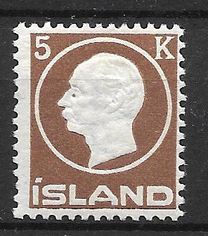 Island 1912 - AFA 75 - Ubrugt