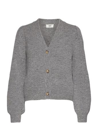 Objeve Nonsia L/S Short Cardigan Grey Object