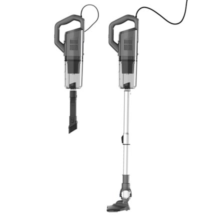 Støvsuger med stav, 600W, 16 kPa sugeevne, 800ml tank