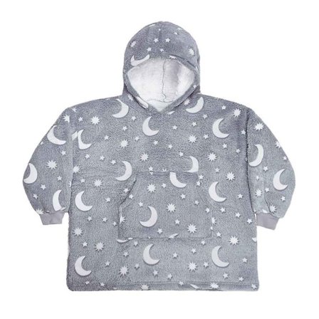 Brand Lab Barn/Barn Glow In The Dark Oversized Hoodie Filt