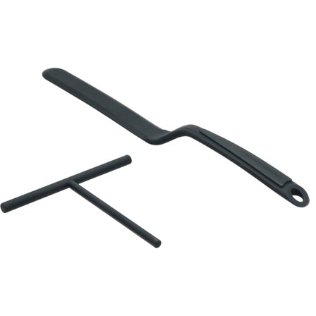 Blomsterbergs Pannkaksredskap 2 delar, grå | Bakning > Brödbak > Bakspade | Bagaren och Kocken