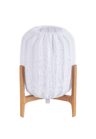 Watt&Veke Prisma Mini Oak / White Bordslampor Unisex Vit 16x16x24,5