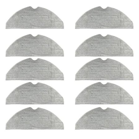 10 stk. egnet for Roborock S8/S8 + S8 Pro G20 robotstøvsuger tilbehør forbruksmateriell klut