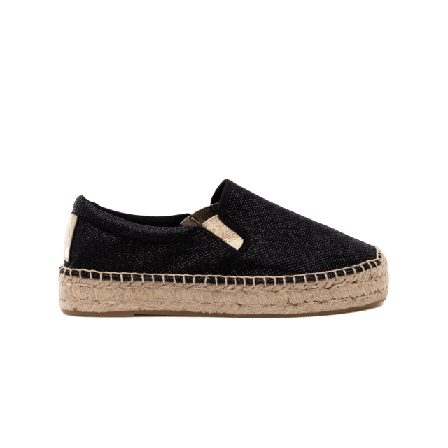 Replay Lawton Espadrille Loafers Dam Svart 39