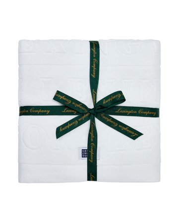 Lexington 4-pack Weiß Velour Logo Handtuch 50x70/70x130